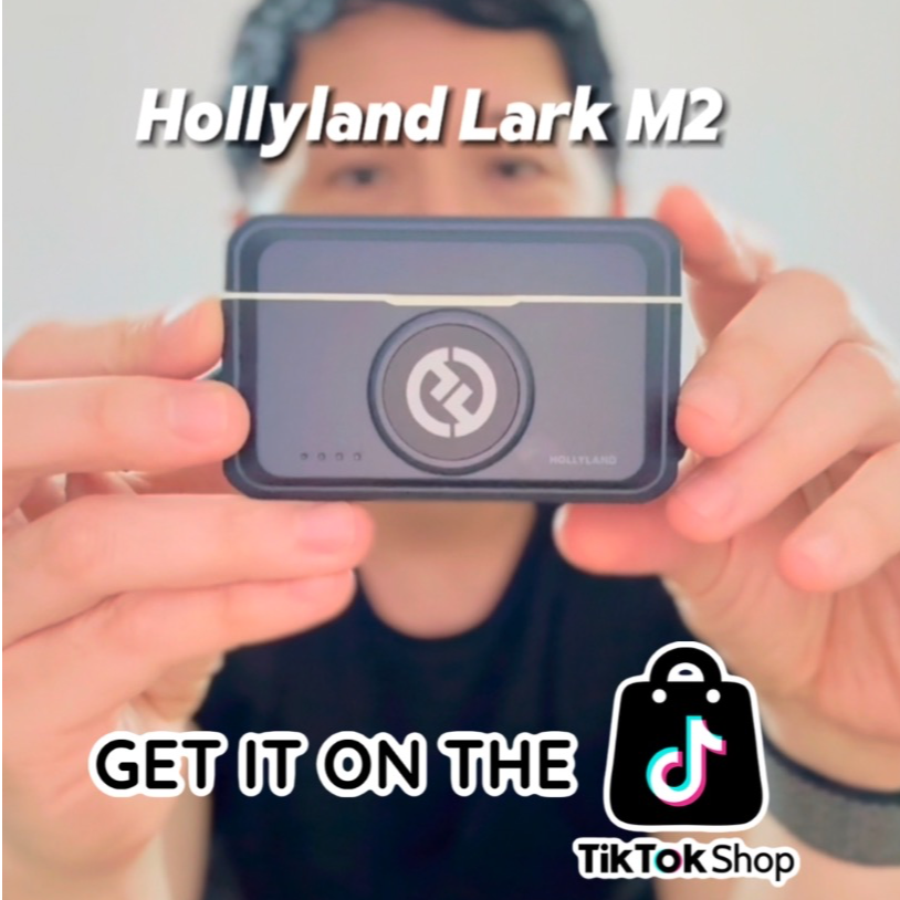 Get the Hollyland Lark M2 via the Tiktok Shop (click on the Yellow Basket)
