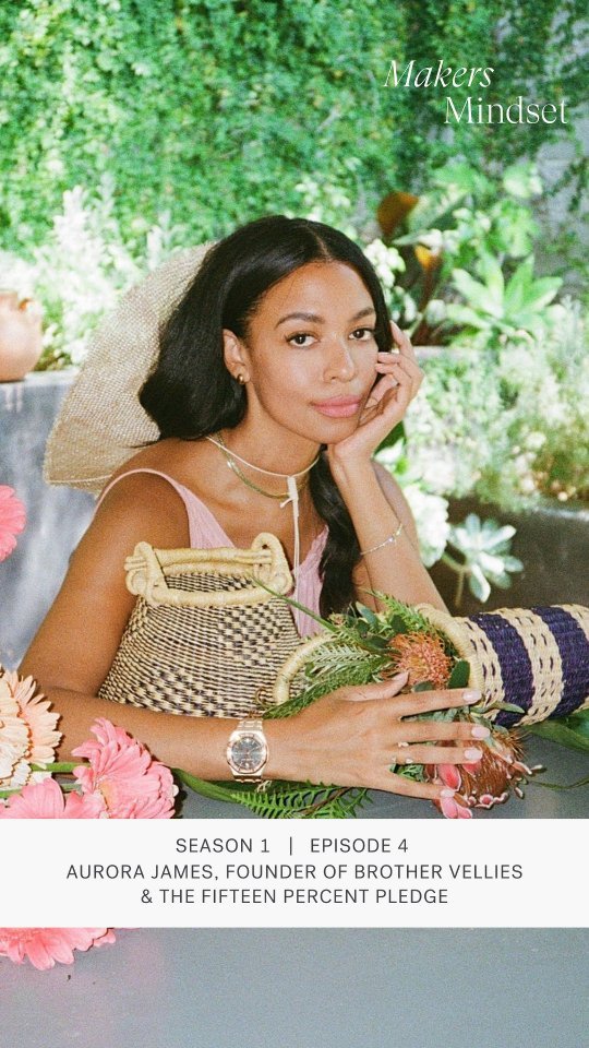 In conversation with Aurora James, Founder of Brother Vellies & The Fifteen Percent Pledge