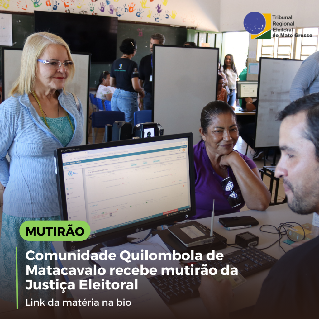 Comunidade Quilombola de Matacavalo recebe mutir&atilde;o da Justi&ccedil;a Eleitoral