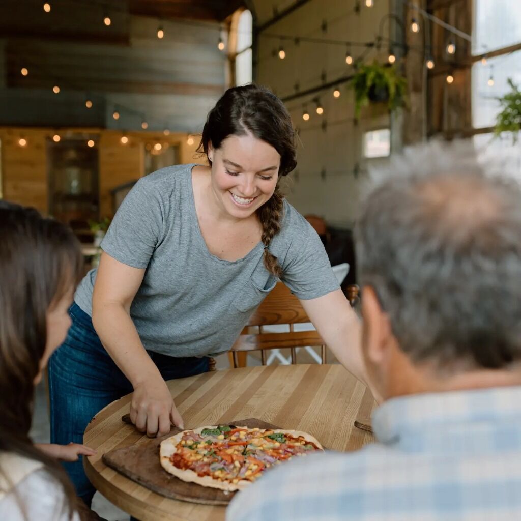 Feast On Grassroots Wood Fired pizza