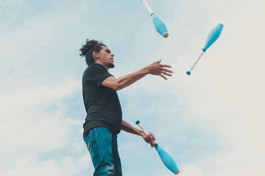 The Juggling Act of a Passionate Mind