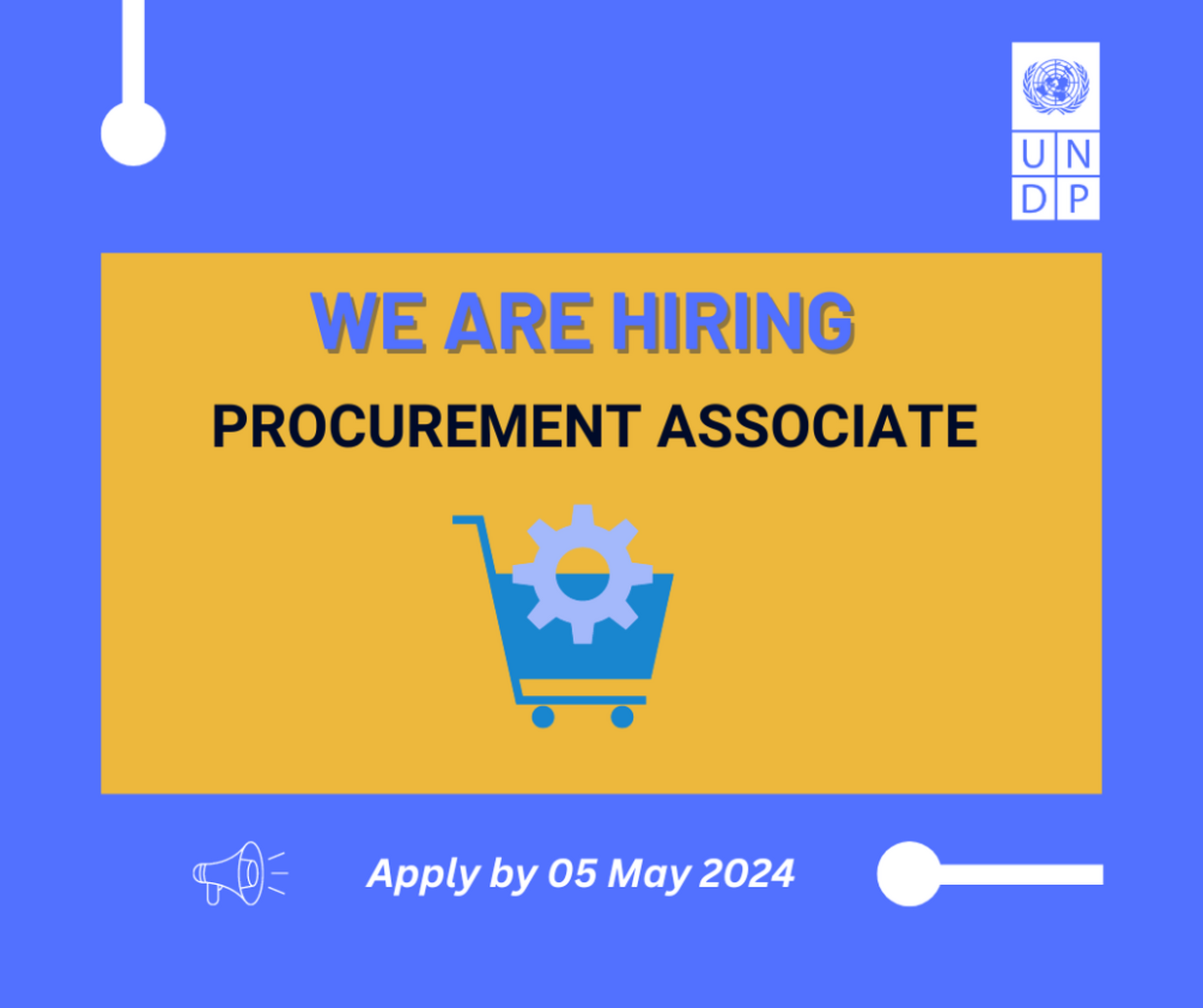 We are hiring: Procurement Associate