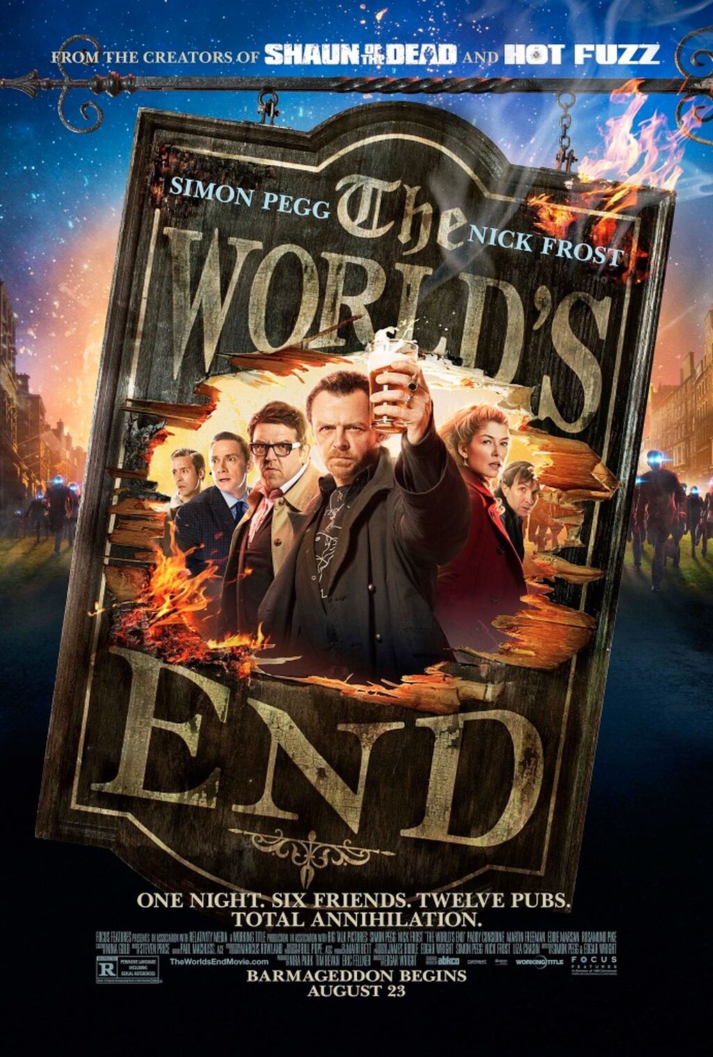 The World's End (2013) with Val Pullin  by Fats on Film