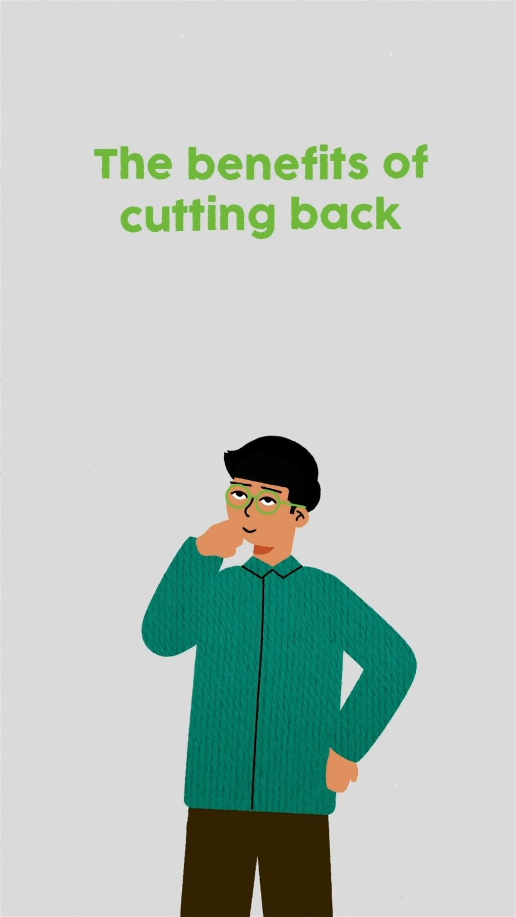 cutting back on alcohol and other drugs