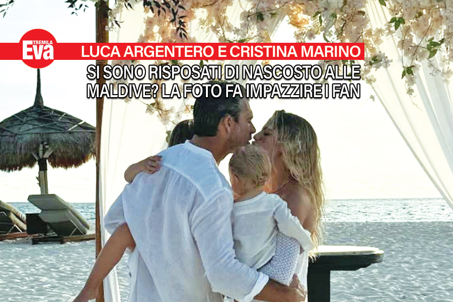 Luca Argentero e Cristina Marino si risposano in segreto