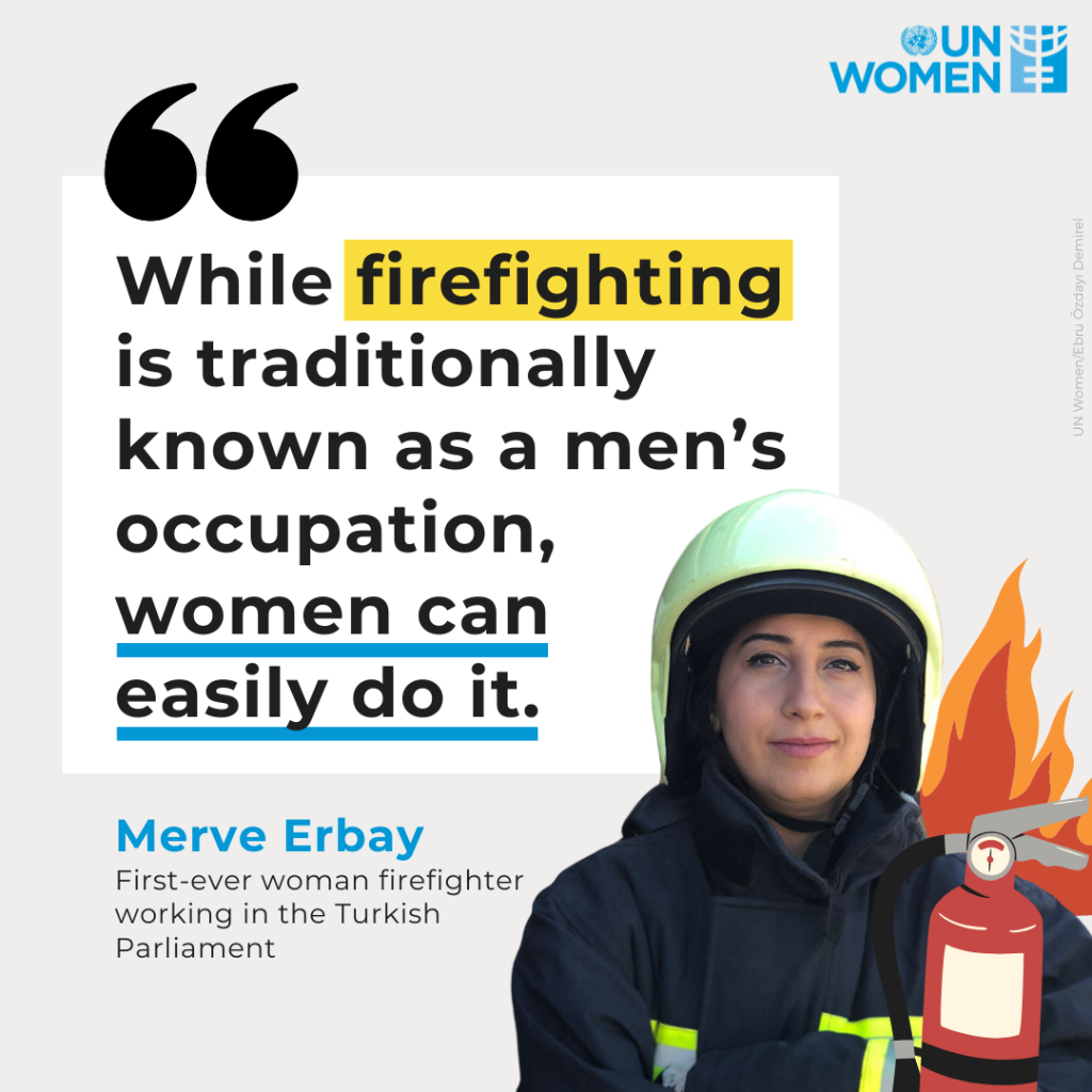 From Where I Stand: &ldquo;While firefighting is traditionally known as a men&rsquo;s occupation, women can easily do it&rdquo;