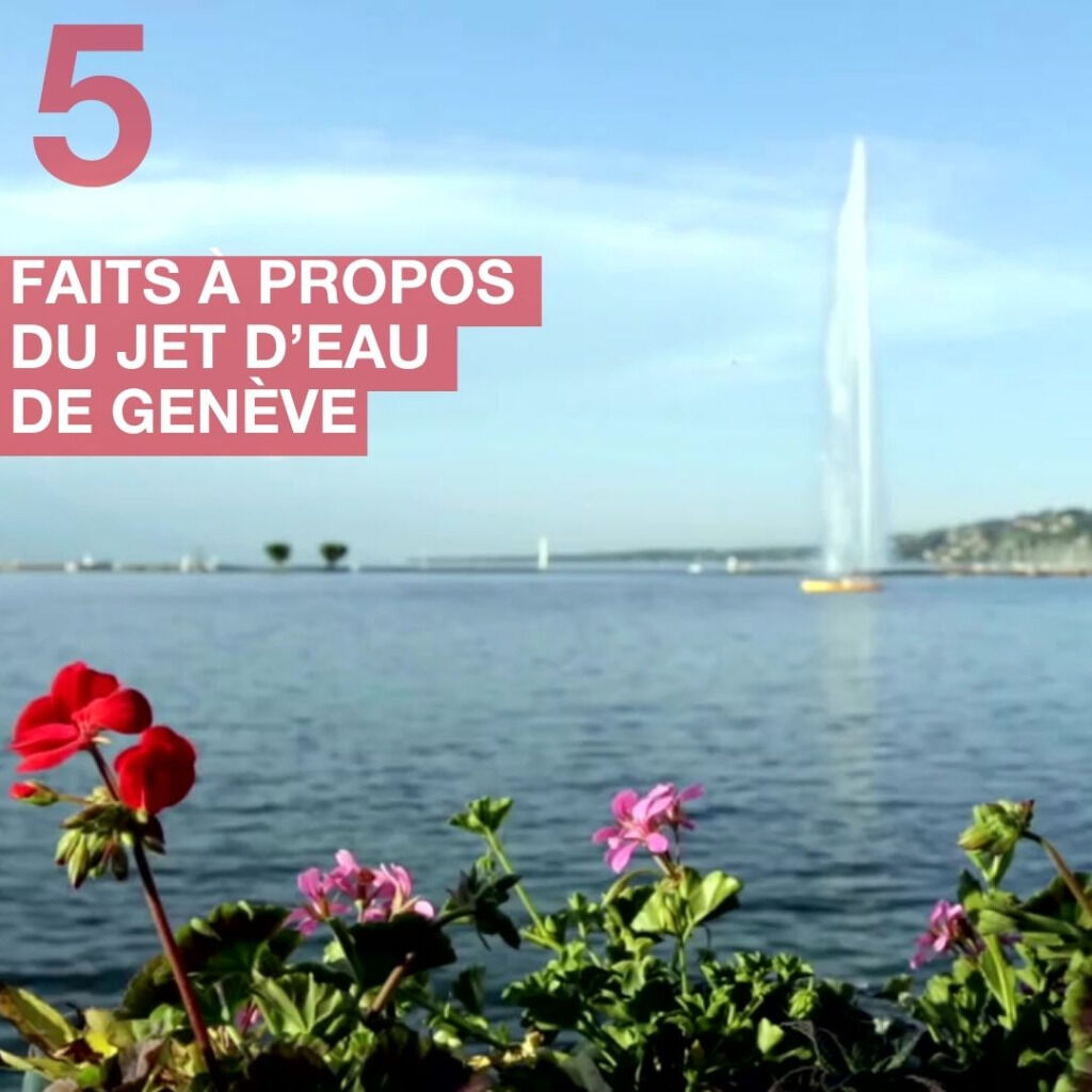 L'histoire du jet d'eau de Gen&egrave;ve