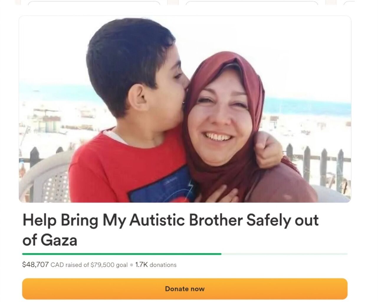 Help Ahmed and his family