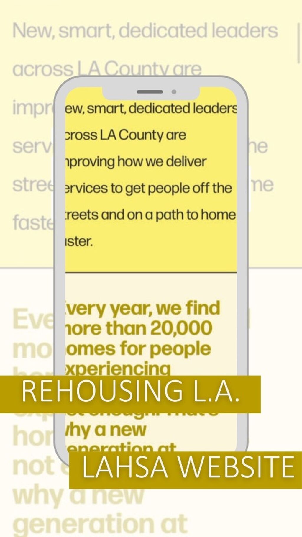 Rehousing LA Website