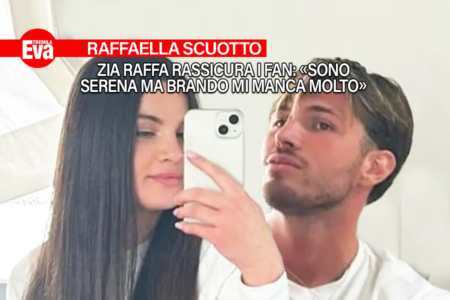 Raffaella Scuotto torna a casa: &laquo;Serena ma Brando mi manca&raquo;