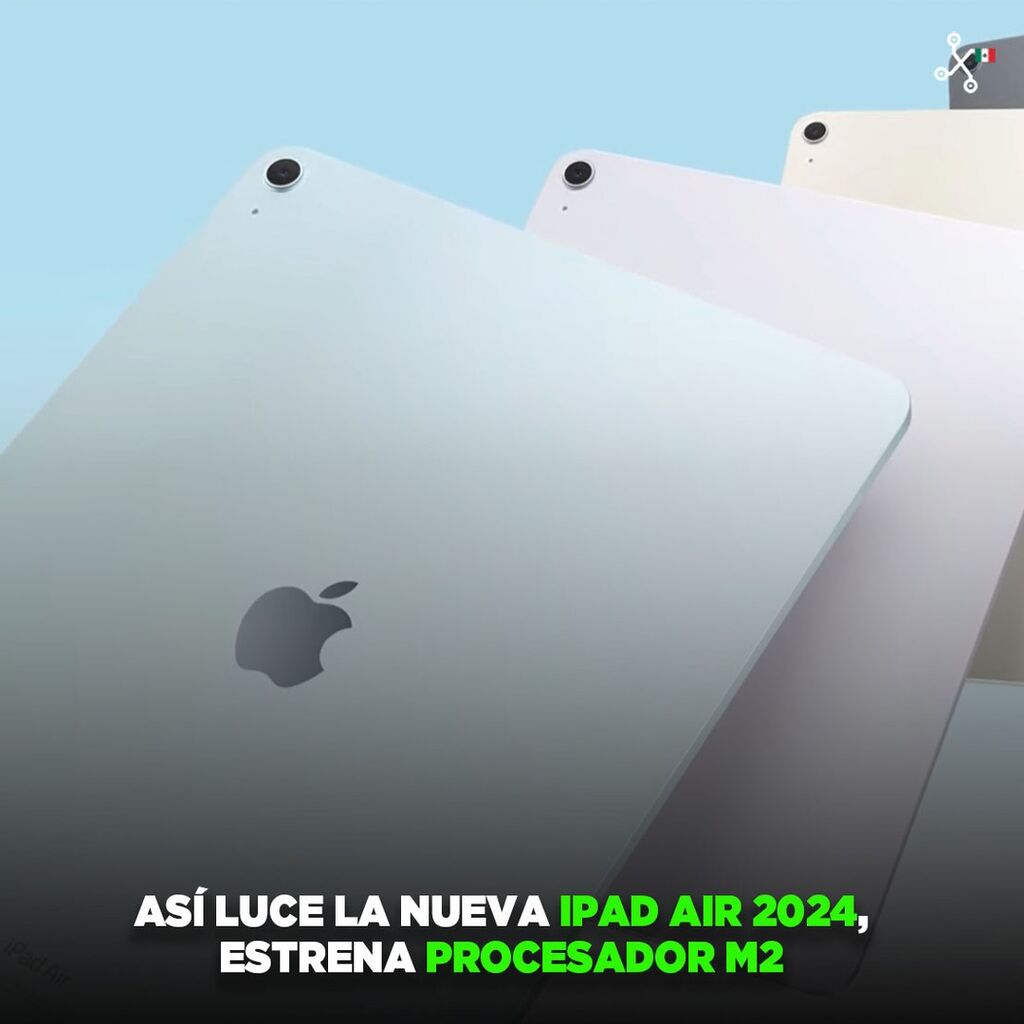 iPad Air 2024: procesador de las Macbook y ahora dos tama&ntilde;os porque para Apple uno ya no es suficiente