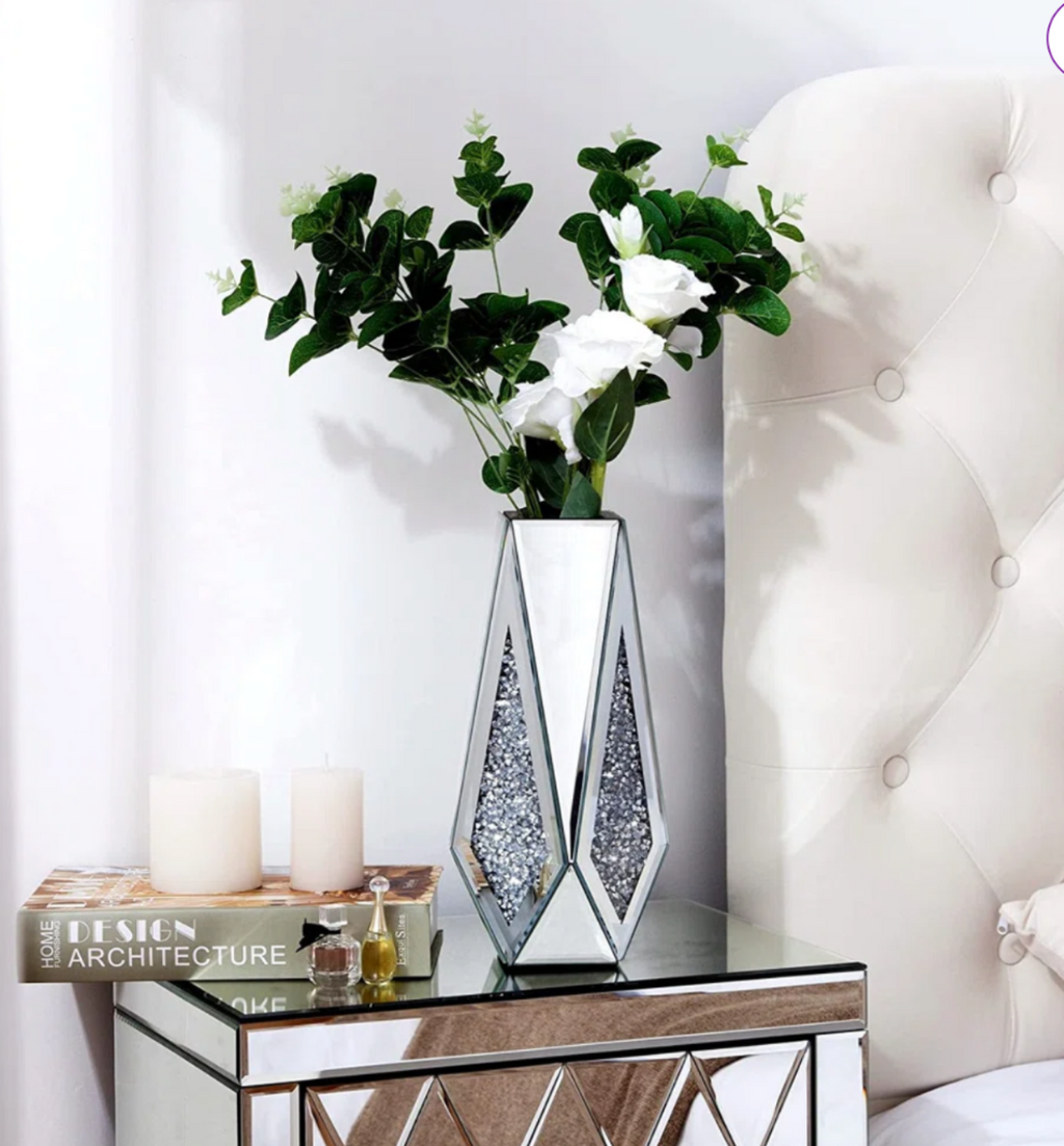 Glass vase $47 