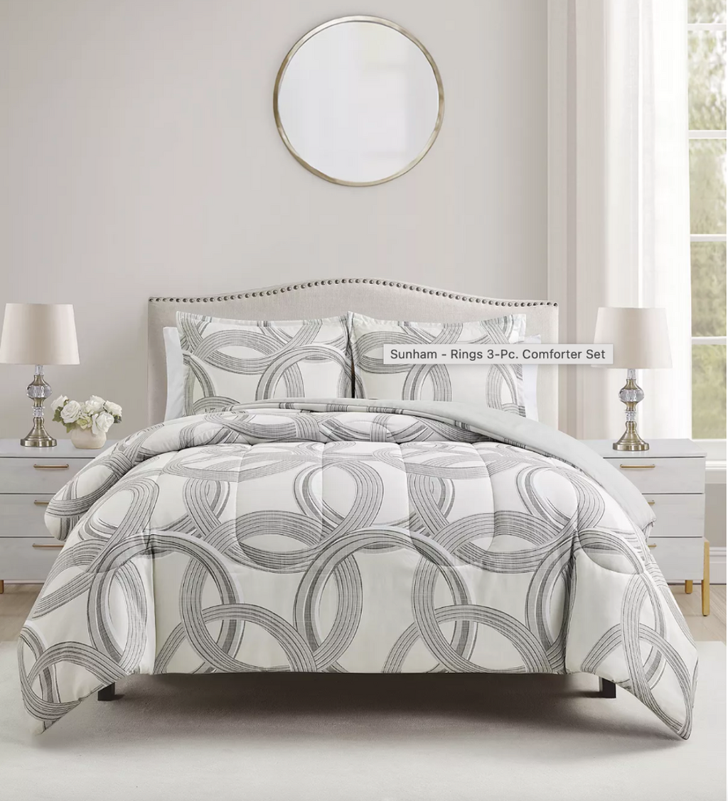 3pc REVERSIBLE Comforter set ALL SIZES $29.99