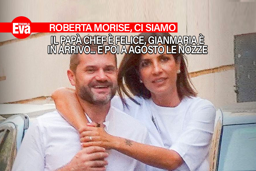 Roberta Morise al traguardo: Gianmaria &egrave; in arrivo a maggio
