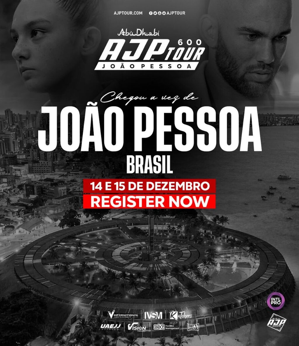 INSCREVA - SE >> NOGI - SEM KIMONO  | AJP TOUR JO&Atilde;O PESSOA