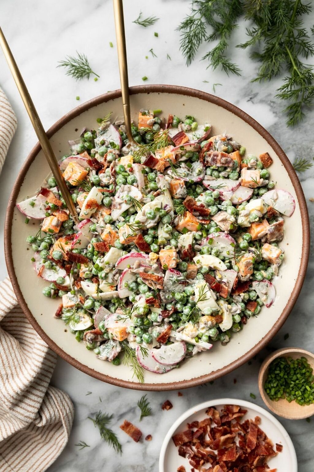 Creamy Pea Salad