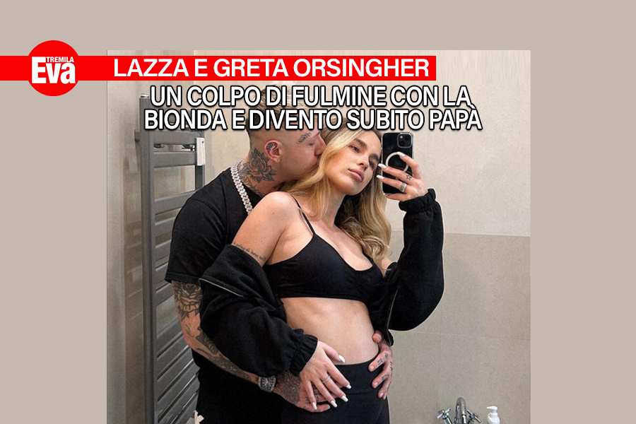 Il rapper Lazza e Greta Orsingher diventano mamma e pap&agrave;