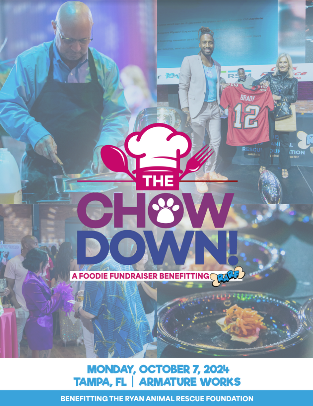 The Chow Down! | A foodie fundraiser benefitting RARF on Monday, March 31st