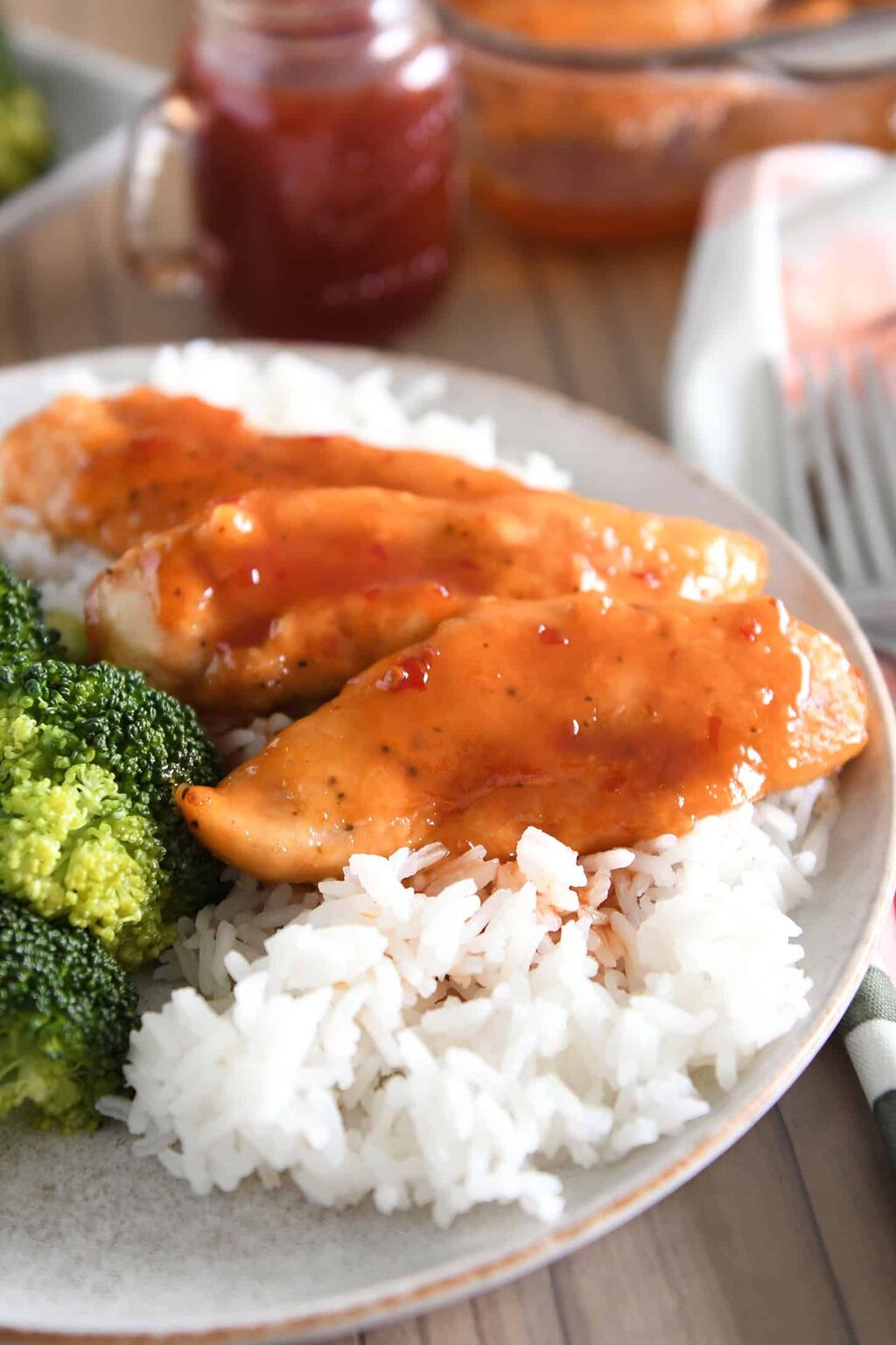 Sweet Spicy Sticky Chicken