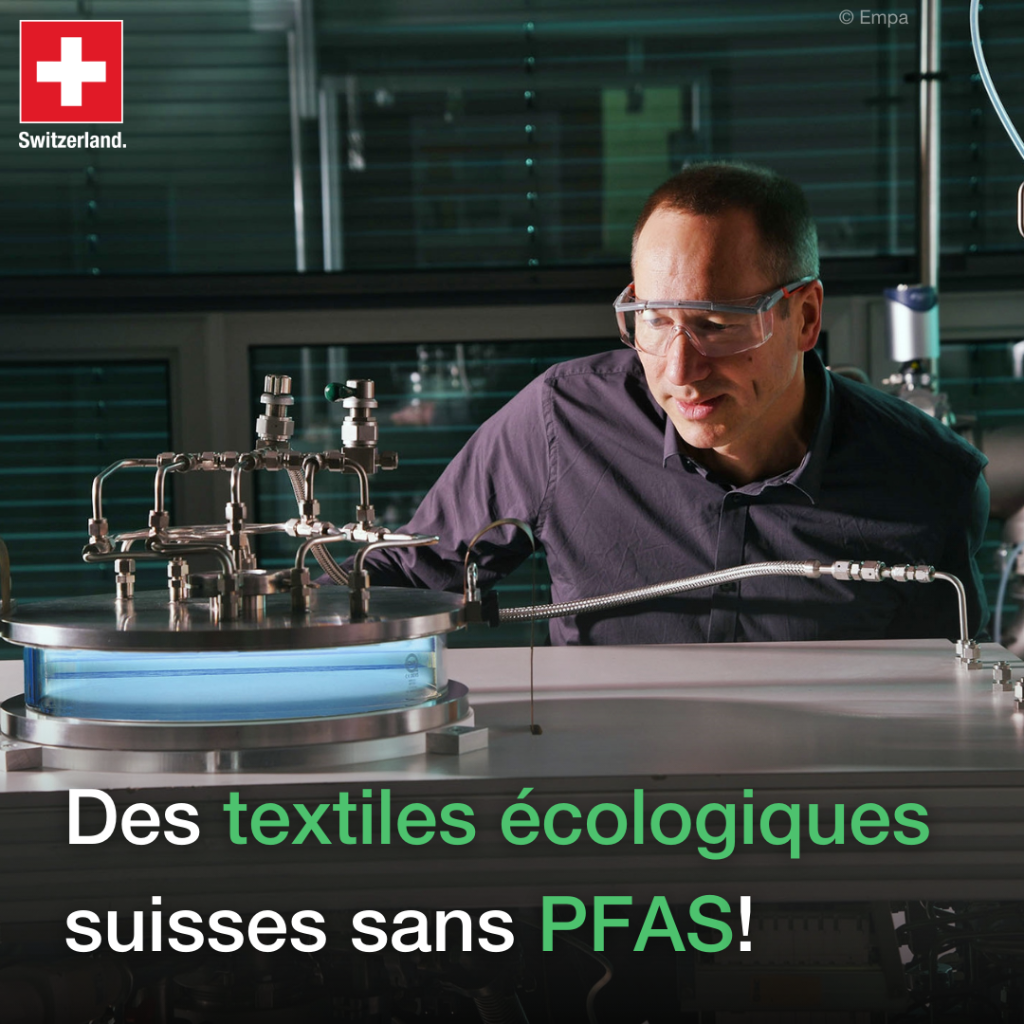 Textiles &eacute;cologiques sans PFAS - Des fibres sans mauvaise conscience