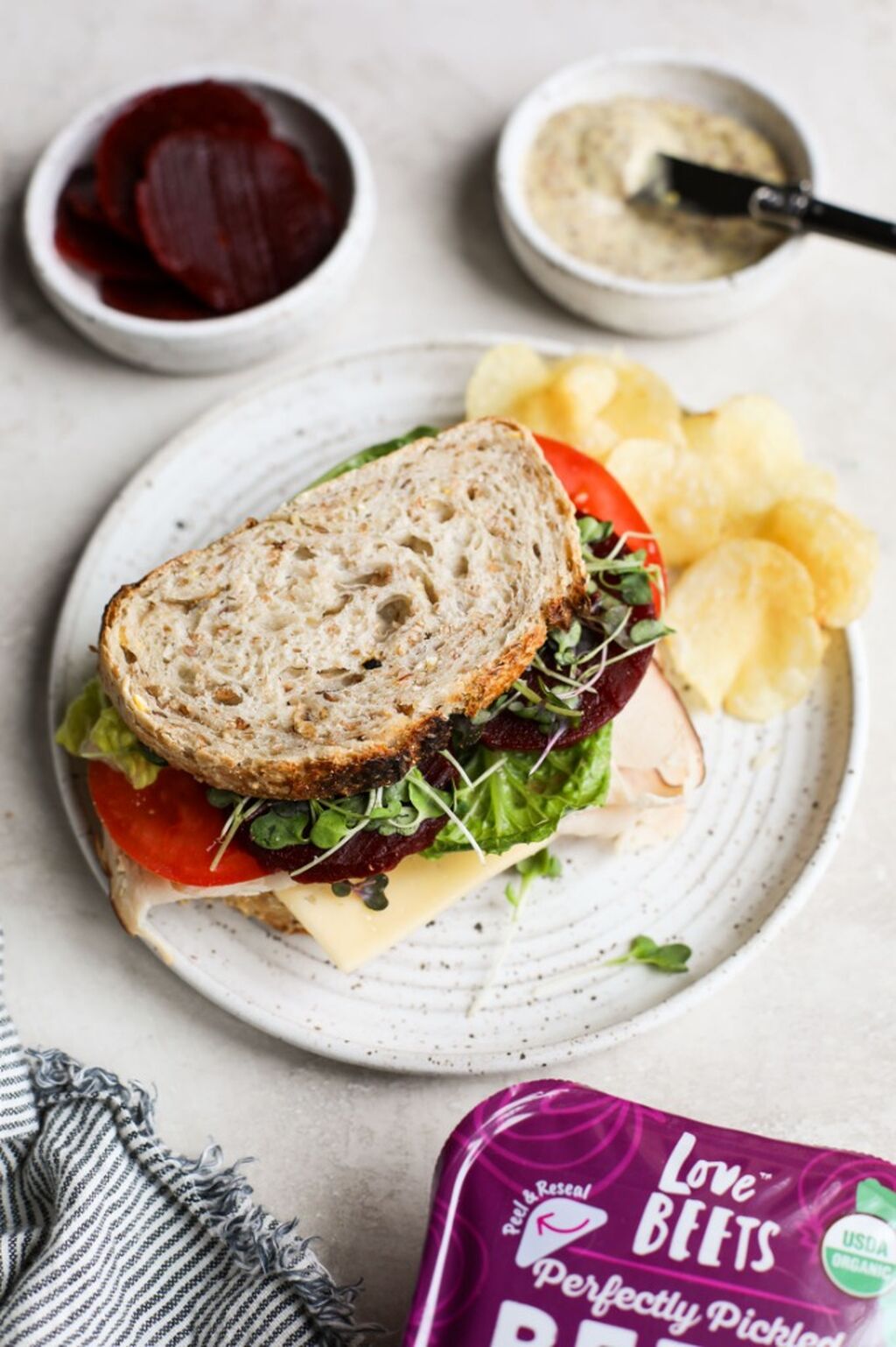 Love Beets Sandwich