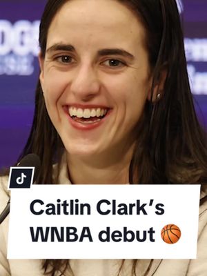 Caitlin Clark's WNBA debut 🏀