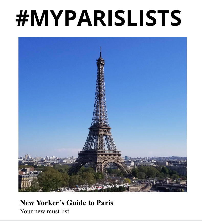 New Yorker's Guide to Paris