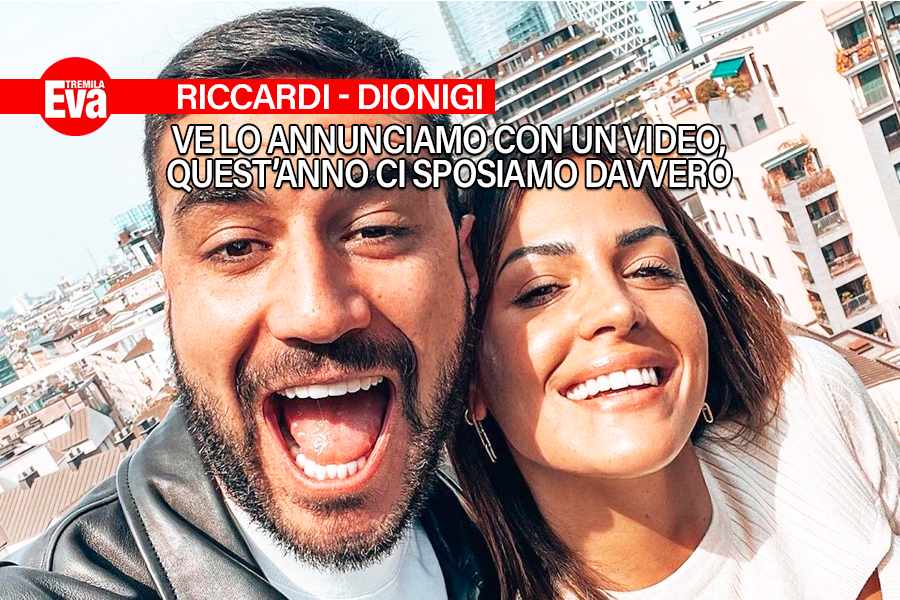 Lorenzo Riccardi e Caudia Dionigi annunciano il matrimonio