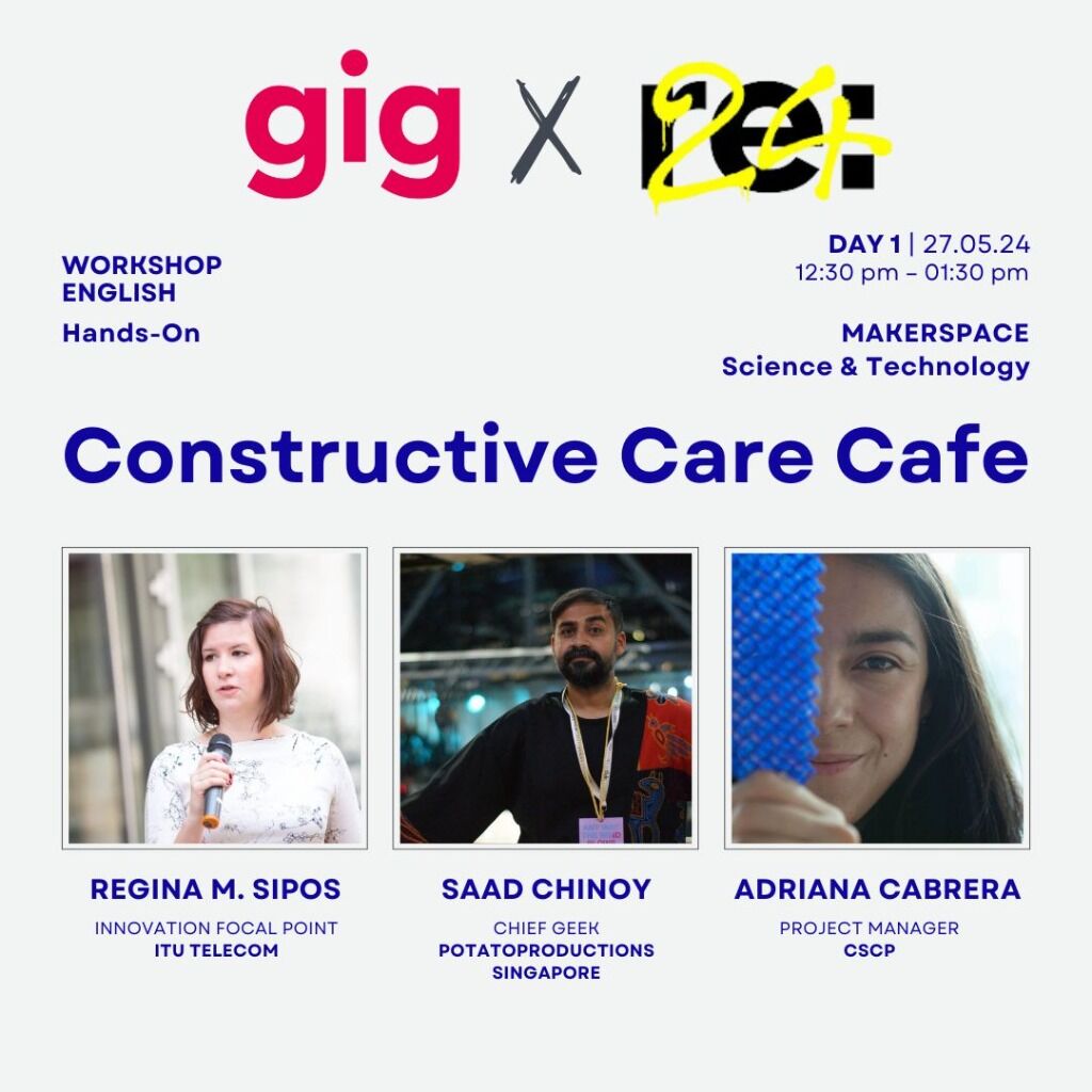 GIG at re:publica24 &ndash; Makerspace Sessions &ndash; Day 1