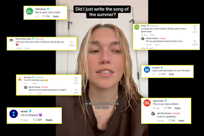 BRANDS ARE &lsquo;LOOKING FOR A MAN IN FINANCE&rsquo;&mdash;WHAT&rsquo;S NEXT FOR THE TIKTOK TREND&rsquo;S CREATOR