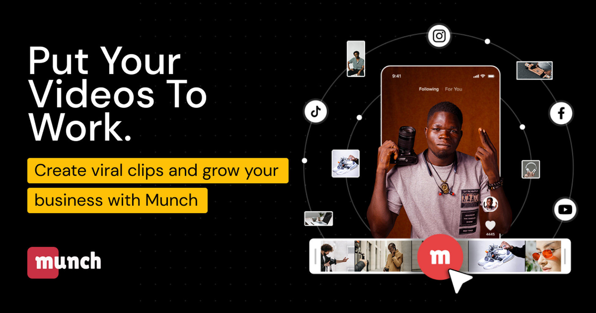 Meet Munch - The #1 AI Video Repurposing Platform