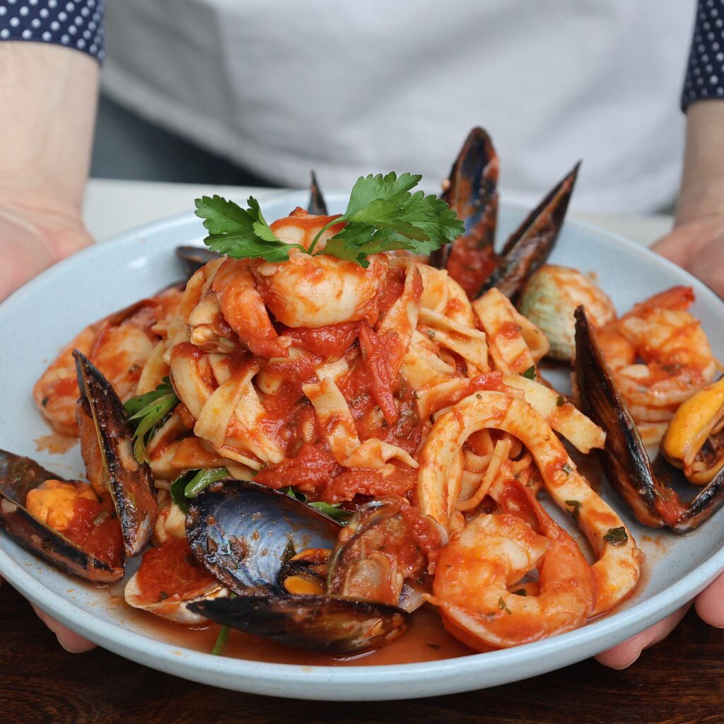 Seafood Pasta Marinara