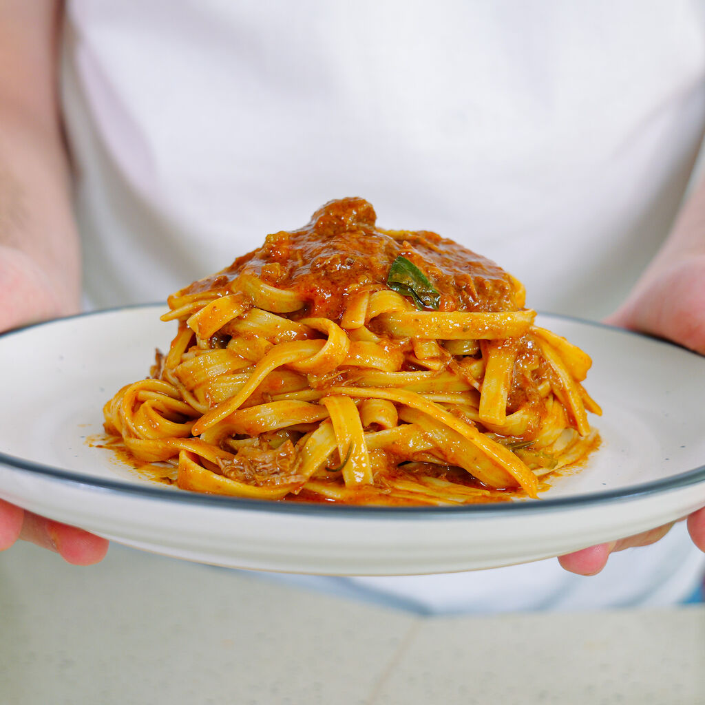 Slow Cooked Beef Ragu Pasta