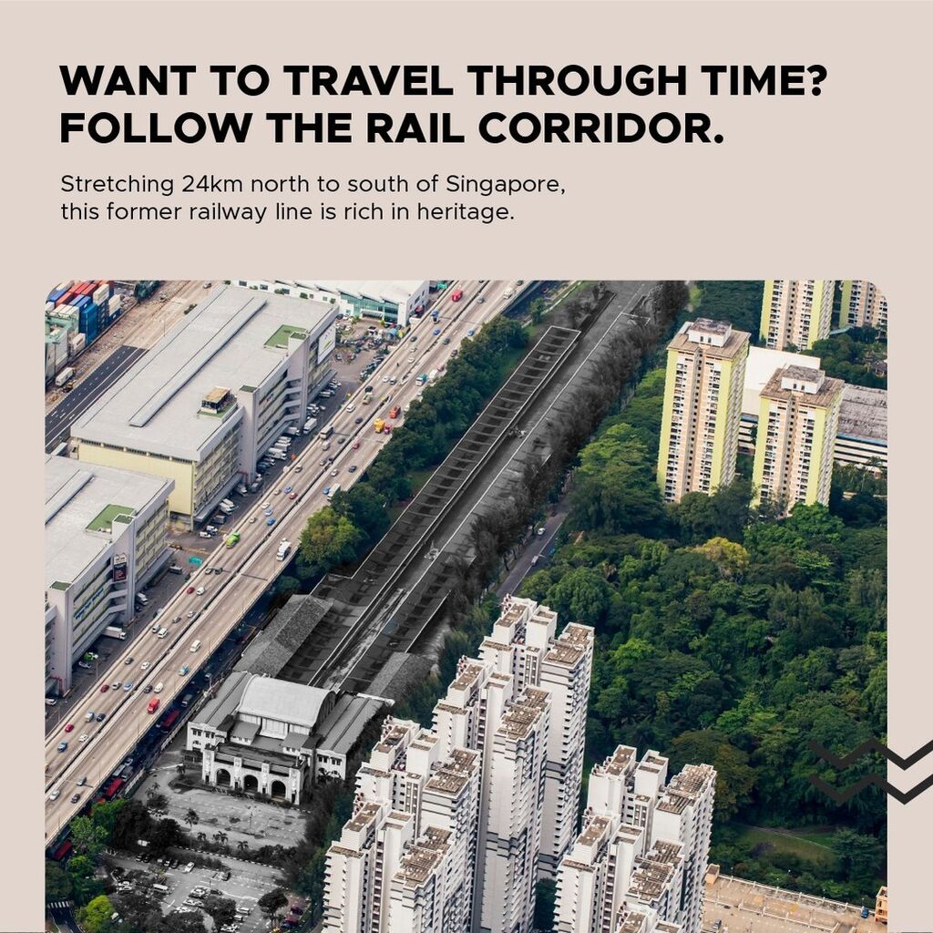 Travel through Time at the Rail Corridor