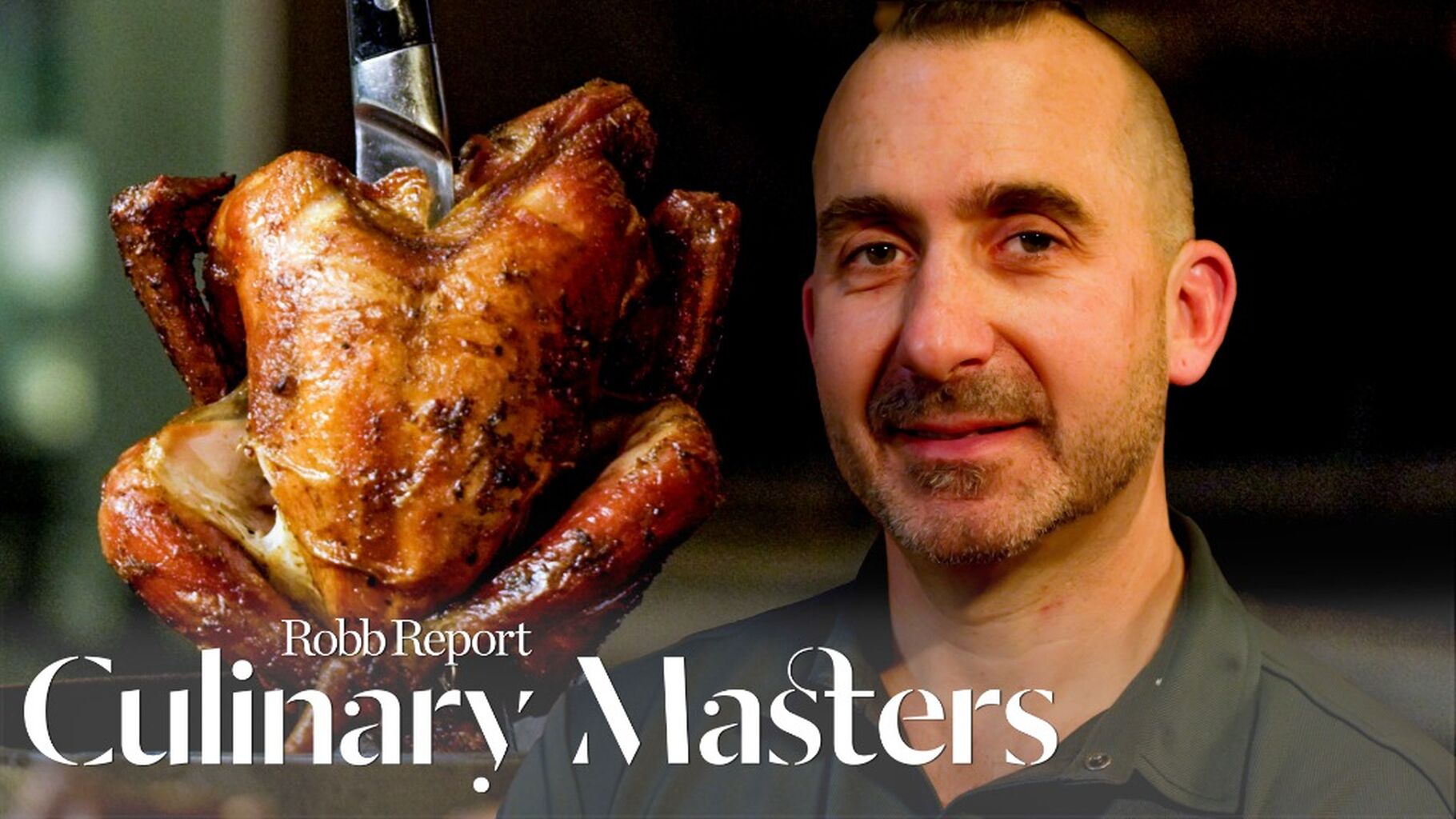 How Chef Marc Forgione Cooks Chicken Over Live Fire at N.Y.C.'s Peasant 
