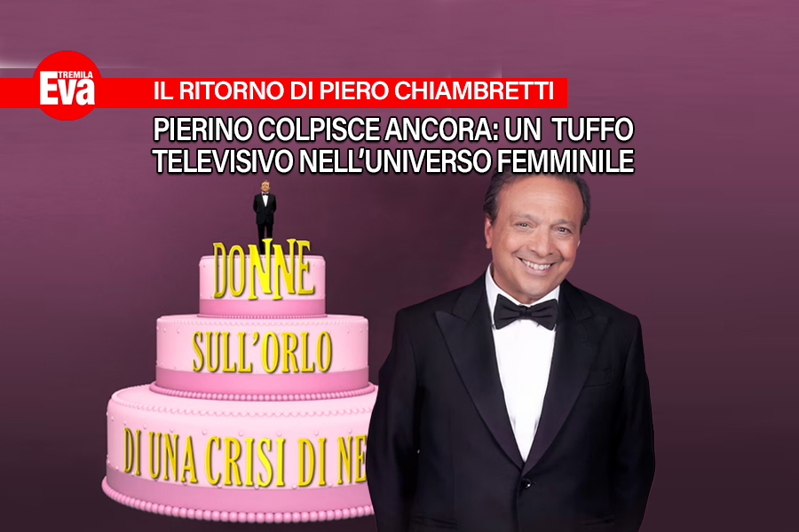 Il ritorno in Rai di Chiambretti con un format sulle donne