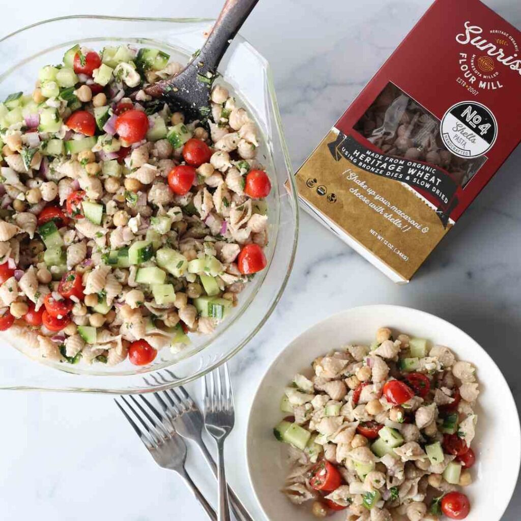 THE BEST COLD PASTA SALAD