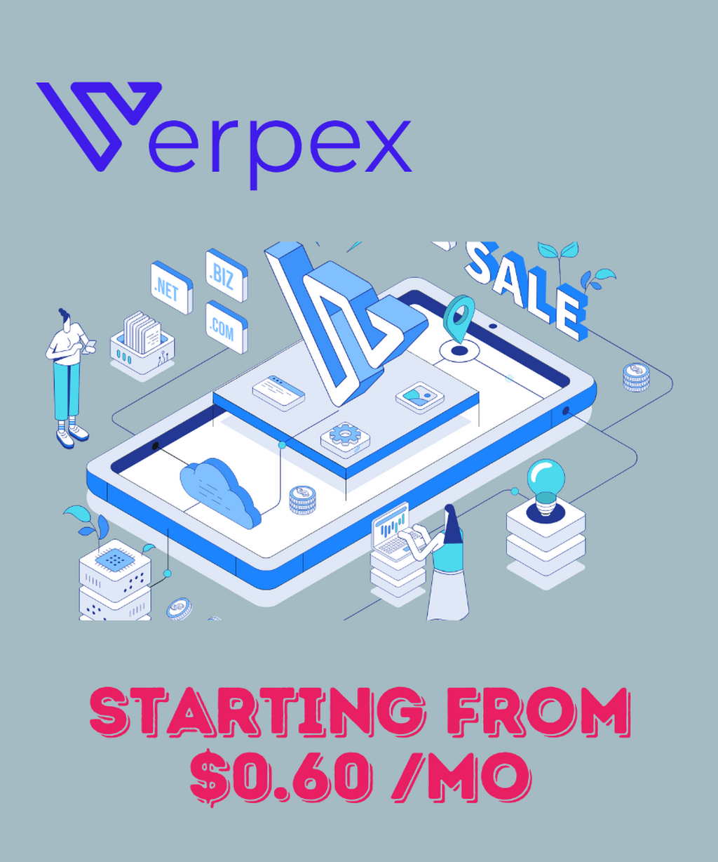 Verpex Starting from $0.60 /mo