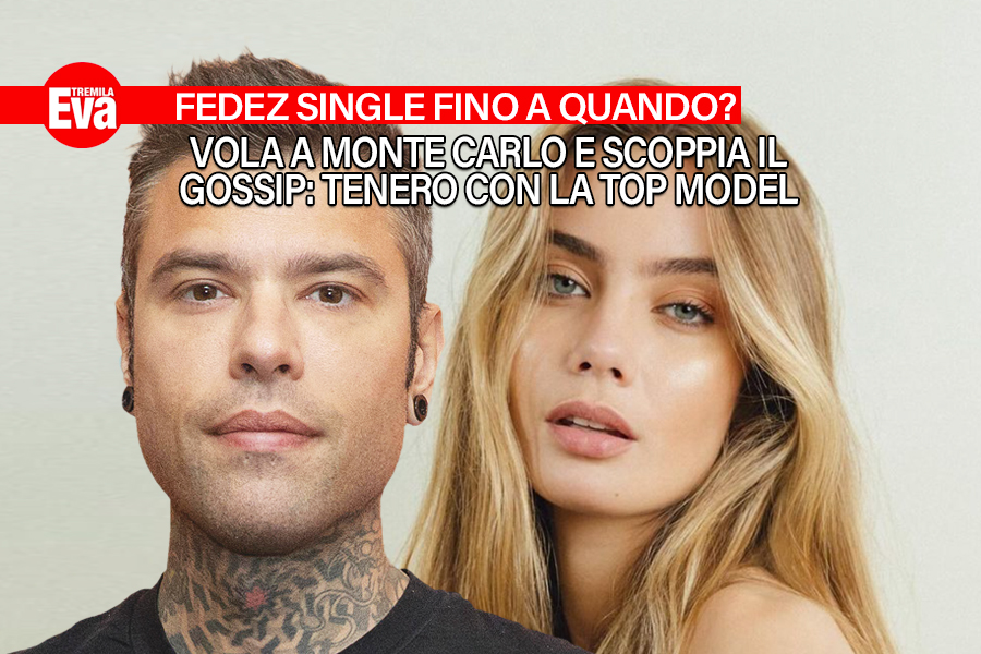 Fedez a Monte Carlo mano nella mano con la giovane top model