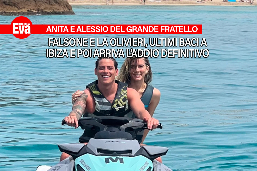 Alessio Falsone e Anita Olivieri: la coppia del Gf si &egrave; rotta