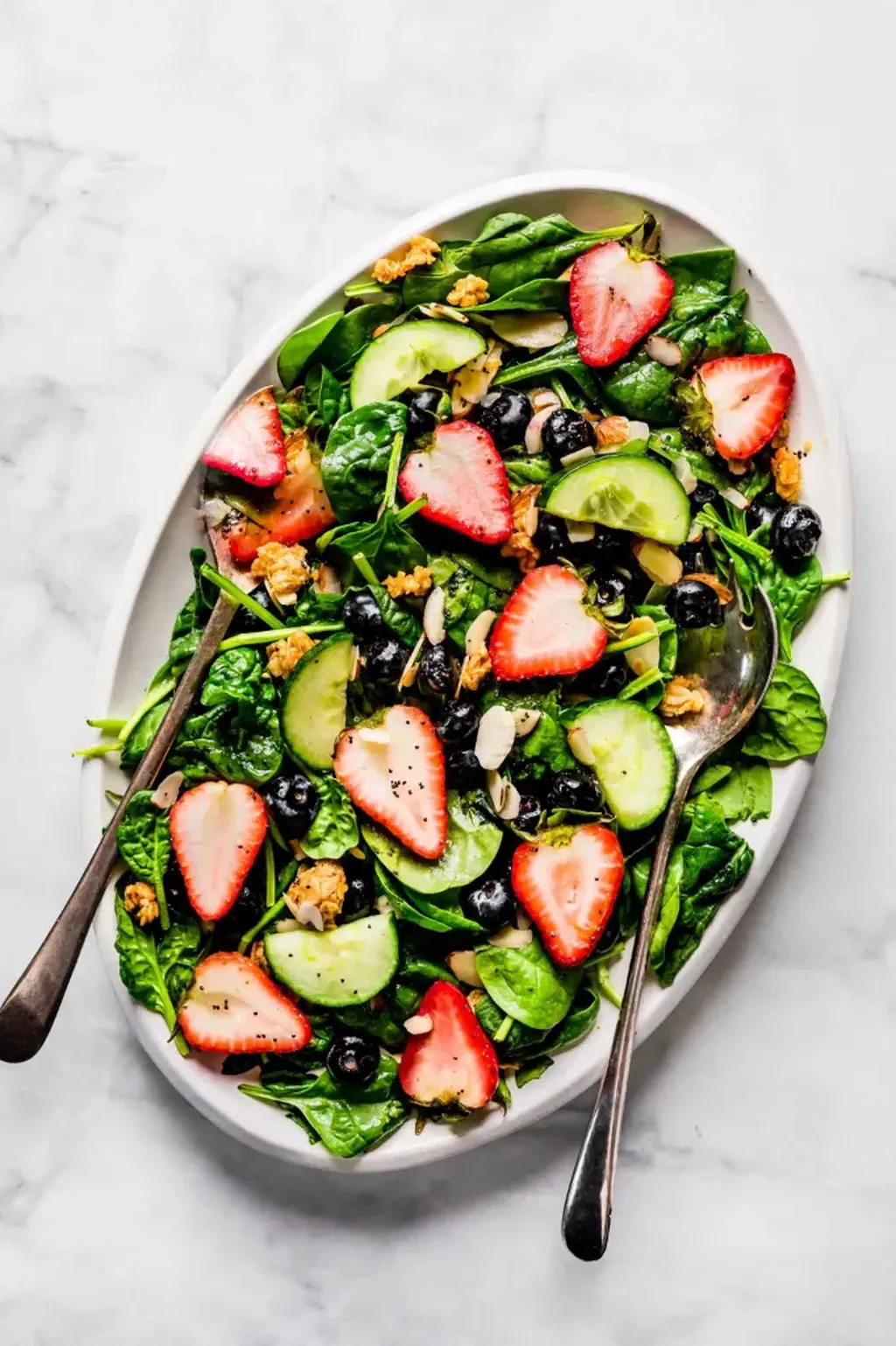 Strawberry Spinach Salad
