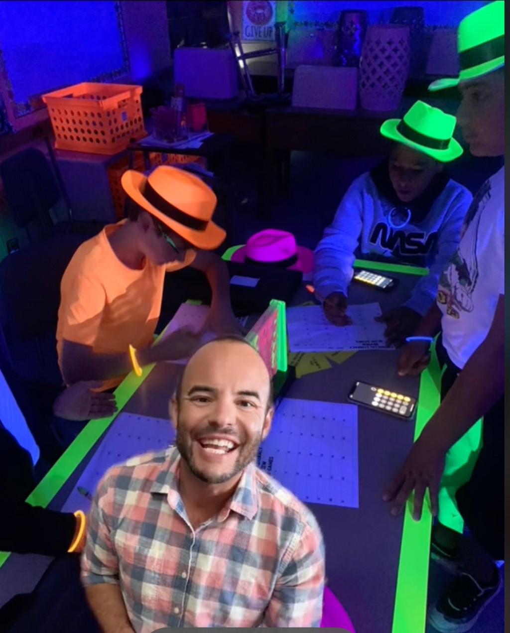 Glow Day Activities 