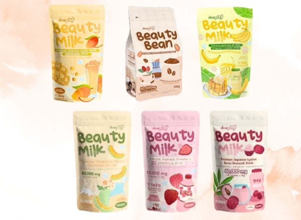 CLICK TO SHOP 🛒 Dear Face Beauty Milk Collagen Drink