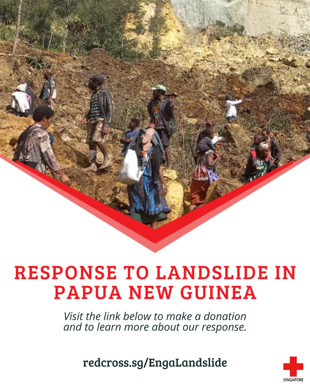 🤝 [Papua New Guinea Landslide] Singapore Red Cross Sends Humanitarian Aid to Affected Communities, Launches Fundraising Appeal