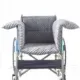 Wheelchair Cushion Adjustable Soft Warm Slip Resistant Wheelchair Backrest Cushion for Elderly Patient Posture Corrector