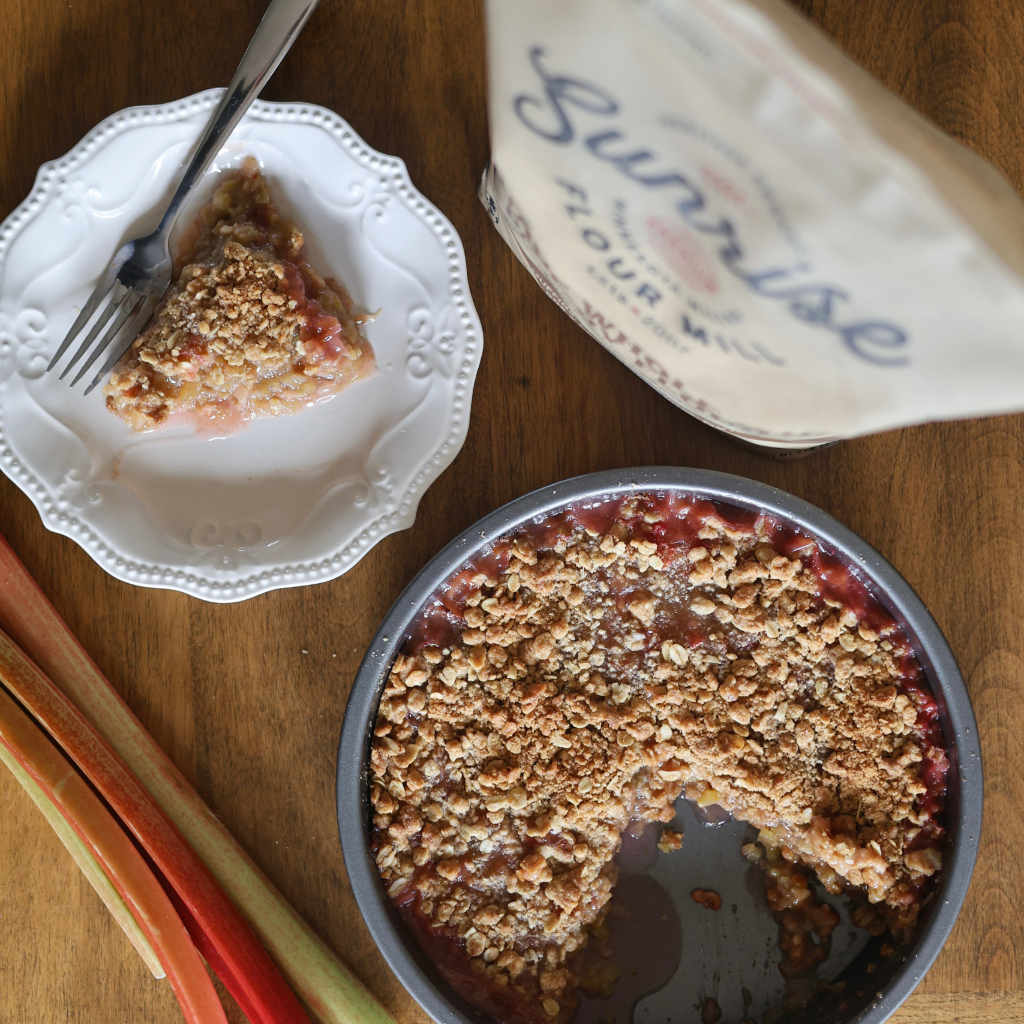 Rhubarb Crunch