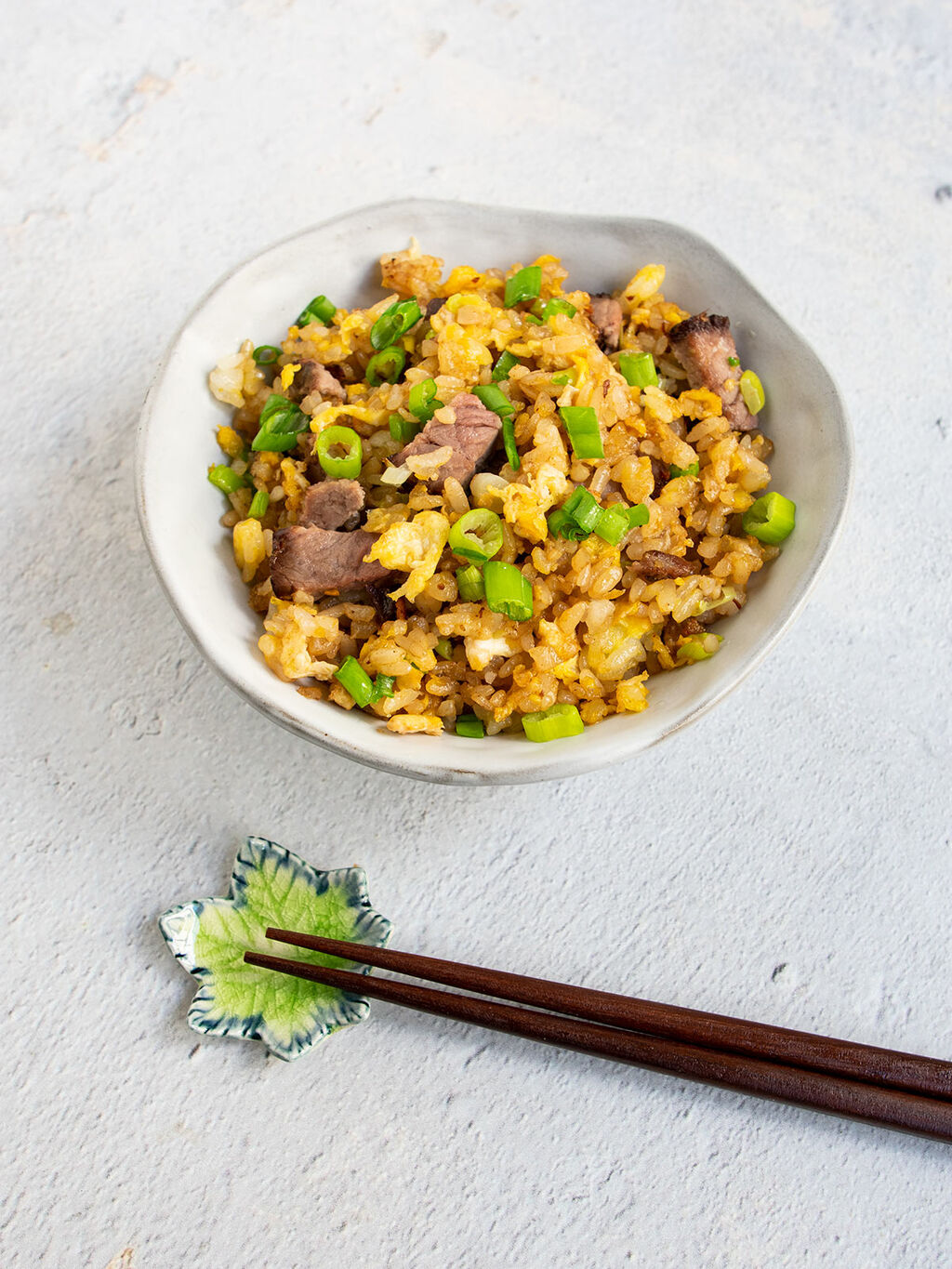 Leftover Prime Rib Fried Rice