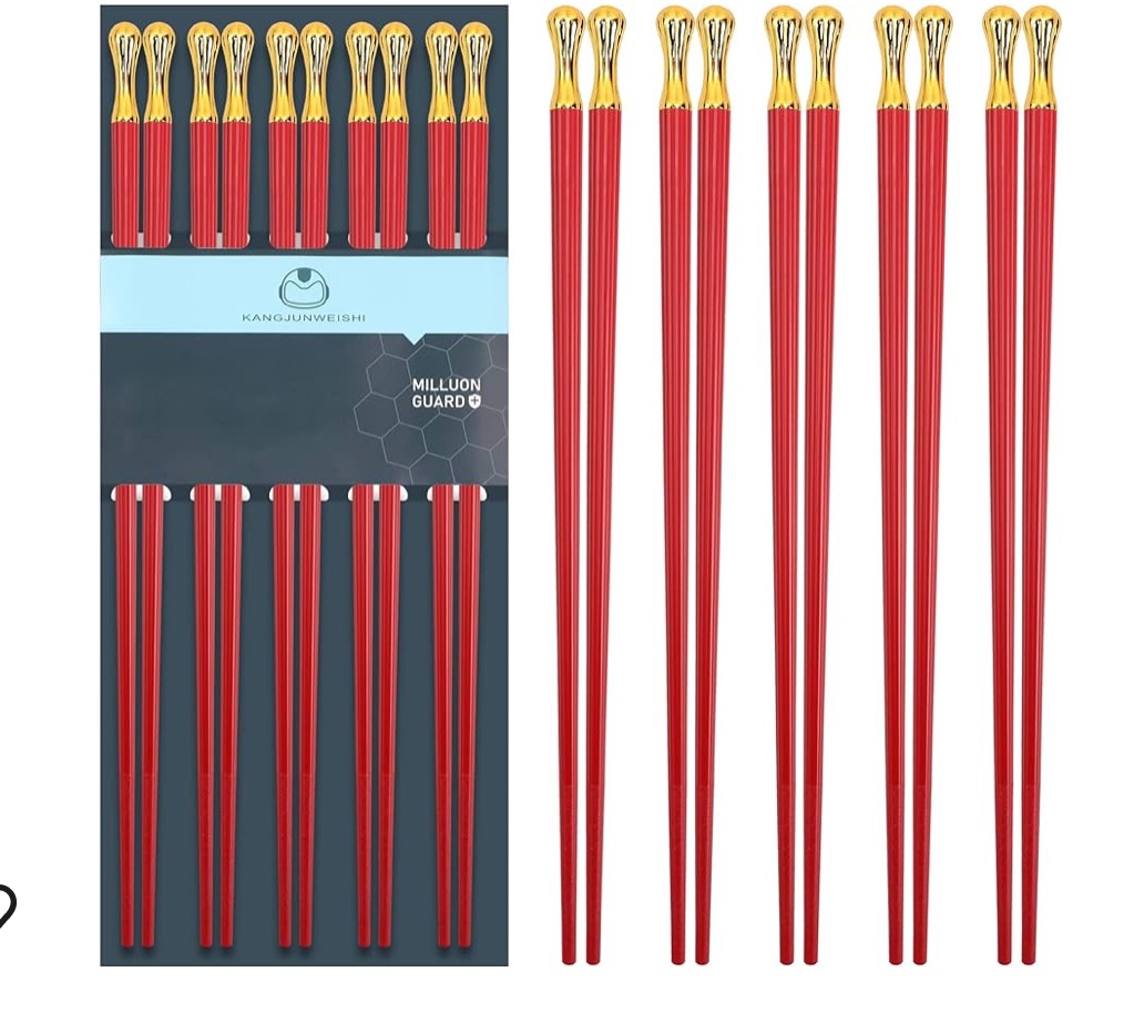 5 pairs Reusable Chopsticks 🥢 $3.99