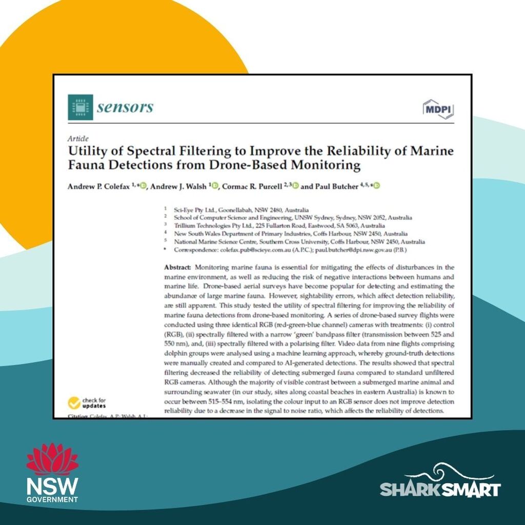 Spectral Filtering to Improve Marine Fauna Detections