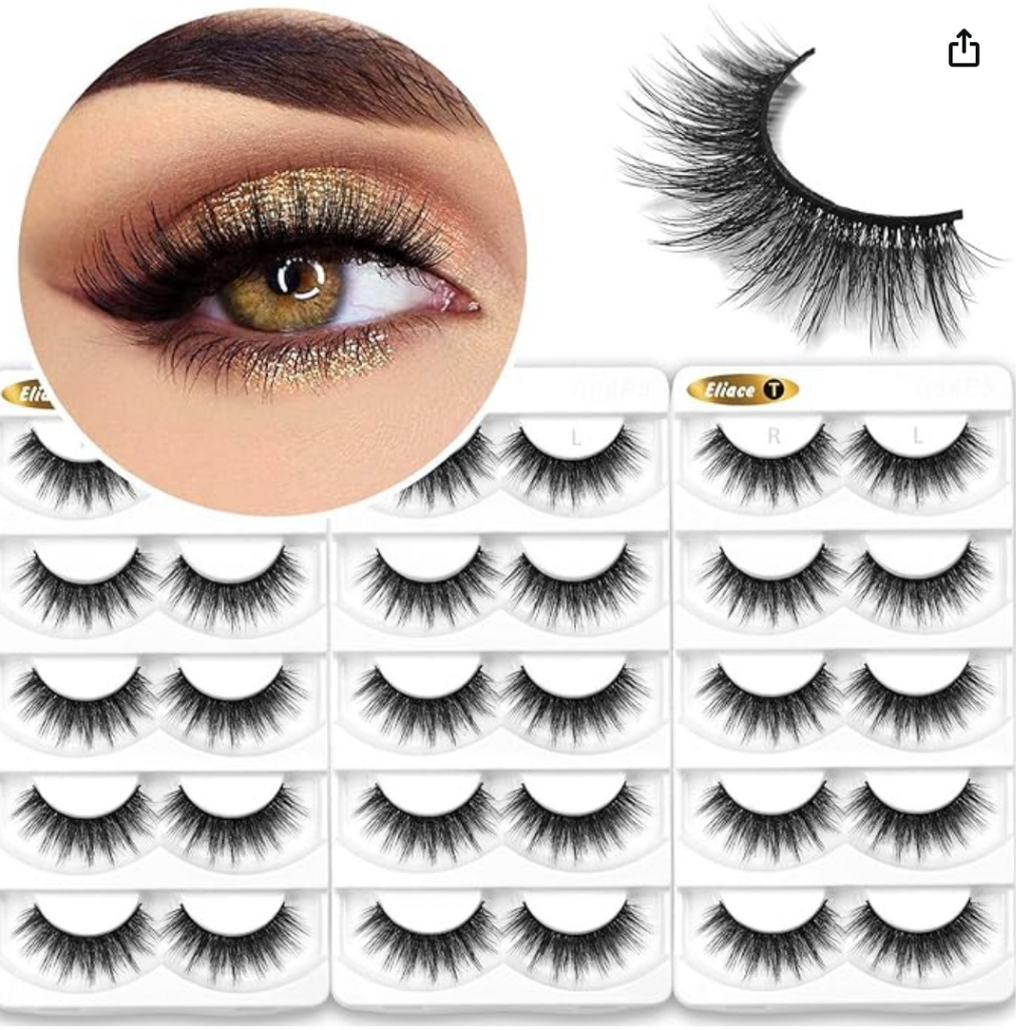 15 pairs for faux lashes 50% OFF  - $2.49 use code 50SLEF12
